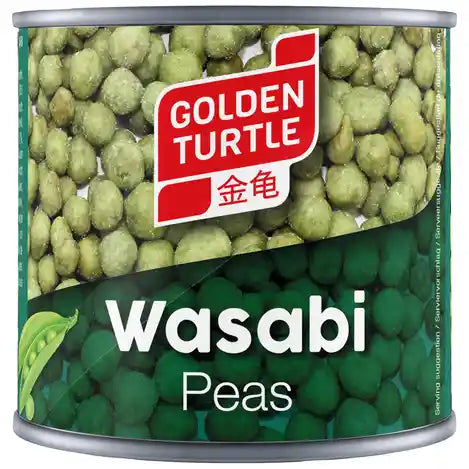 金龟 芥末青豆 140克 / Erbsen mit Wasabi 140g GOLDEN TURTLE