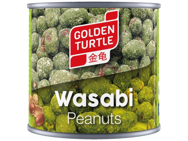 金龟 芥末花生 140克 / Erdnüsse mit Wasabi 140g GOLDEN TURTLE