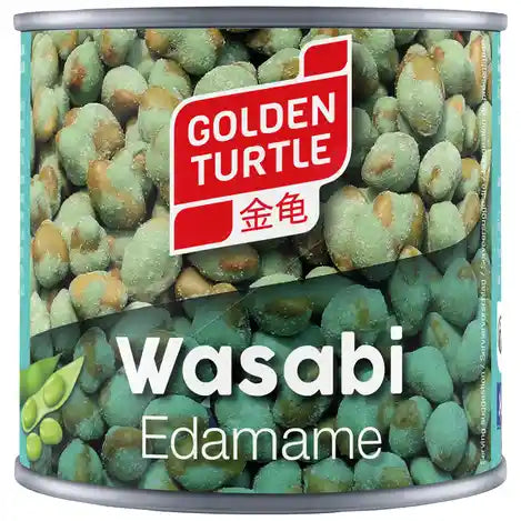 金龟 芥末毛豆 140克 / Edamame mit Wasabi 140g GOLDEN TURTLE