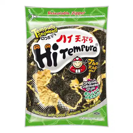 泰国 小老板天妇罗海苔 原味40克 /Tempura Seetangsnack Original Paniert 40g TaoKaeNoi
