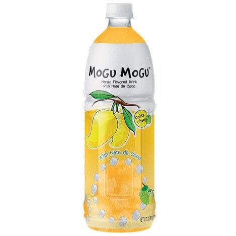椰果饮料 芒果味 1升 /Mangogetränk mit Nata de Coco 1L MOGU MOGU