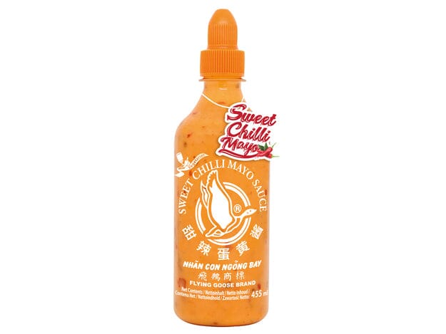 飞鹅商标 奶黄甜椒酱 455毫升/Chili-Mayo-Sauce süß 455ml FlyingGooseBrand