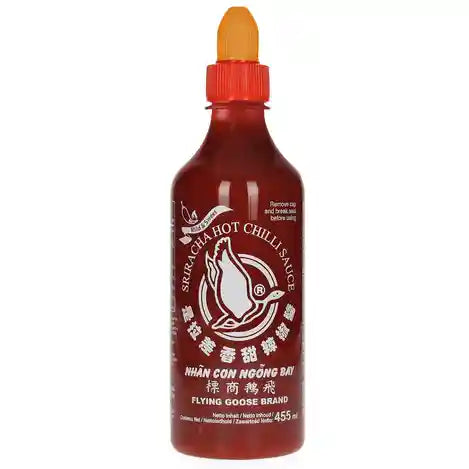 飞鹅 是拉差 辣椒酱 甜辣 455毫升 /Sriracha Chilisauce Hot &amp; Sweet 455ml Flying Goose