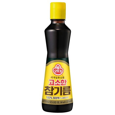 韩国不倒翁 香油 芝麻油 160毫升 /Koreanische Sesamöl 160ml Otoki