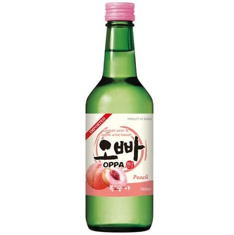 韩国烧酒 12度 桃子味 360毫升 /Getr. Soju Pfirsich 12% FL 360ml OPPA