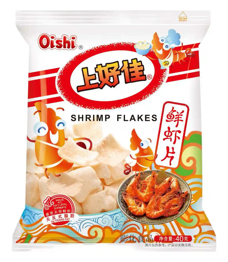 上好佳 鲜虾片 40克 /Krabbenchips 40g OISHI