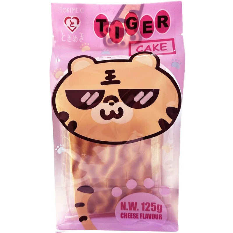 日式芝士味虎皮蛋糕 125克 /Tigerkuchen Käsegeschmack 125g TOKIMEKI