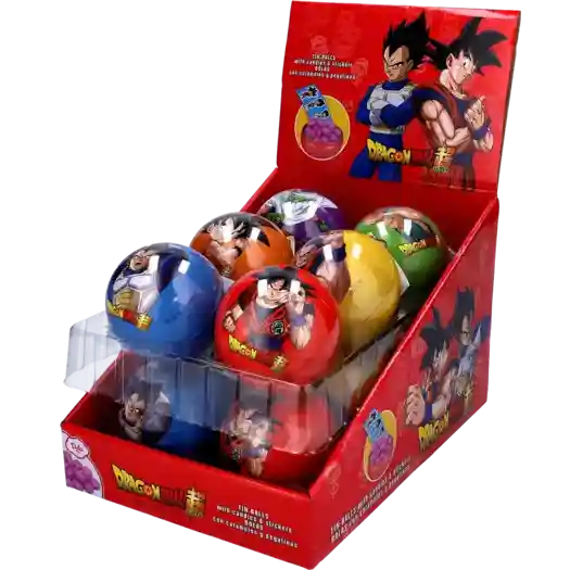 七龙珠 Z 带糖果的金属圣诞球 一个 /Dragon Ball Z Metall-Christbaumkugel mit Bonbons 1 Stück DOLCI
