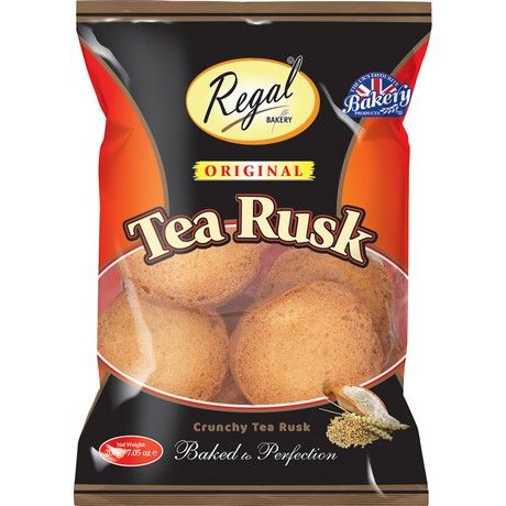 英国 香脆茶饼 原味面包干 200克 /Knuspriger Tee-Zwieback Original 200g REGAL