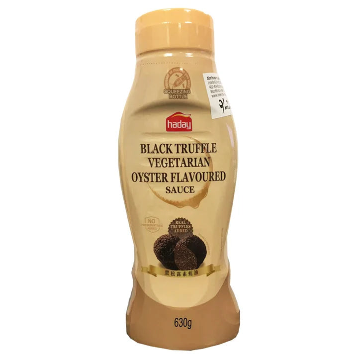 海天 黑松露素蚝油 630克 /Vegetarische Austernsauce Trüffelgeschmack 700g HADAY