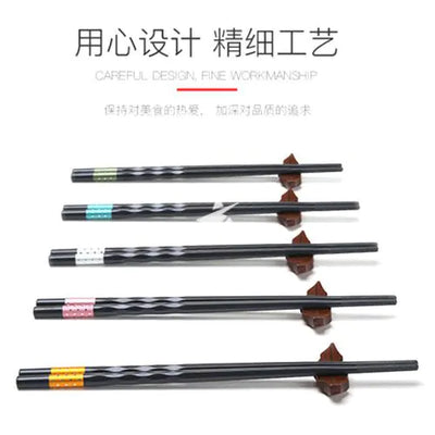 双枪 合金筷 10双 /Glasfaser Essstaebchen 10Paar Suncha