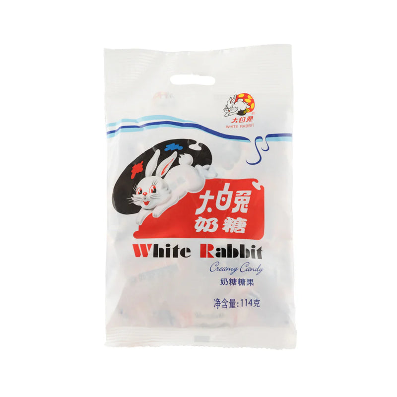 大白兔 奶糖糖果 114克 /Cremige Bonbons 114g WHITE RABBIT