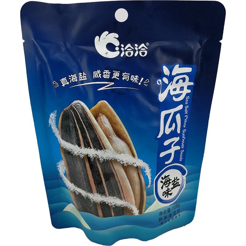 洽洽 海瓜子 海盐味 108克/ Charcheer Sunflower Seeds Sea Salt Flavor 108g