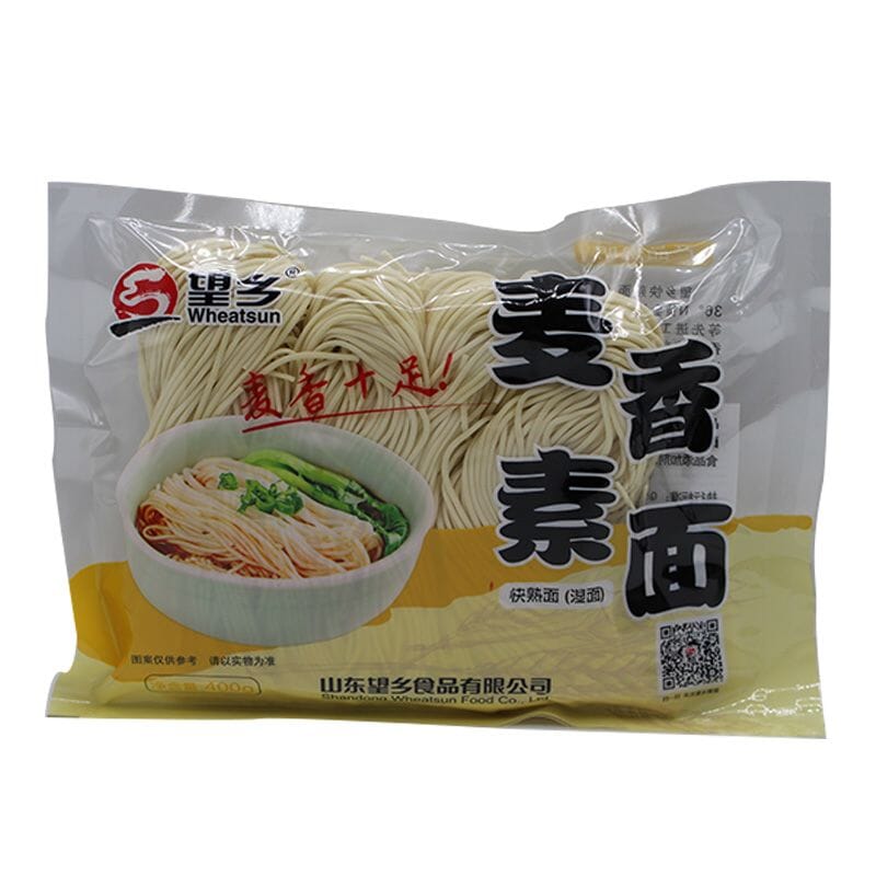 望乡 新鲜麦香面 400克 /Frisch lecker Nudeln 400g Wheatsun