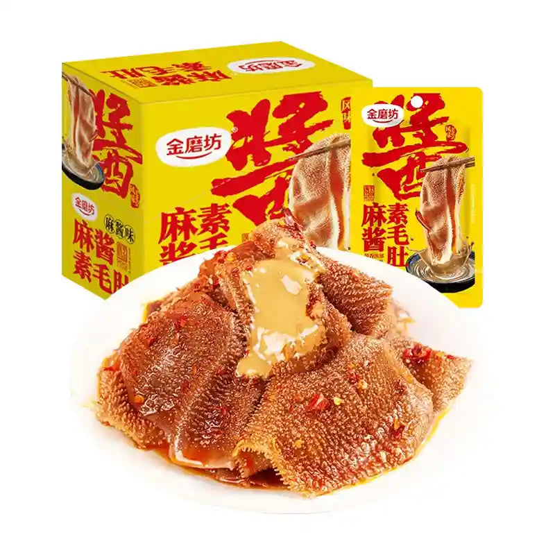 金磨坊 麻酱素毛肚 18克 /Konjak-Kutteln mit Sesamgeschmack 18g JMF
