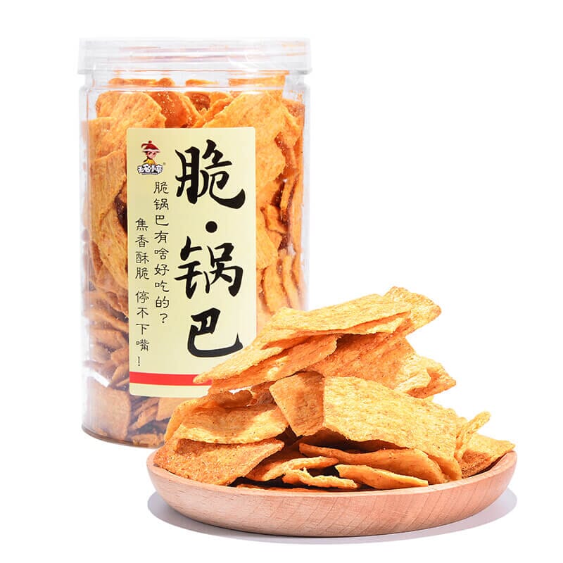 无名小卒 脆锅巴 原味 210克 / Knuspriger Reis mit Originalgeschmack 210g WMXZ