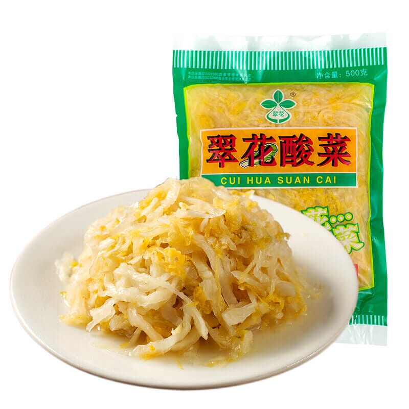 翠花 酸菜丝 500克 /Saures Gemüse Streifen 500g CUIHUA
