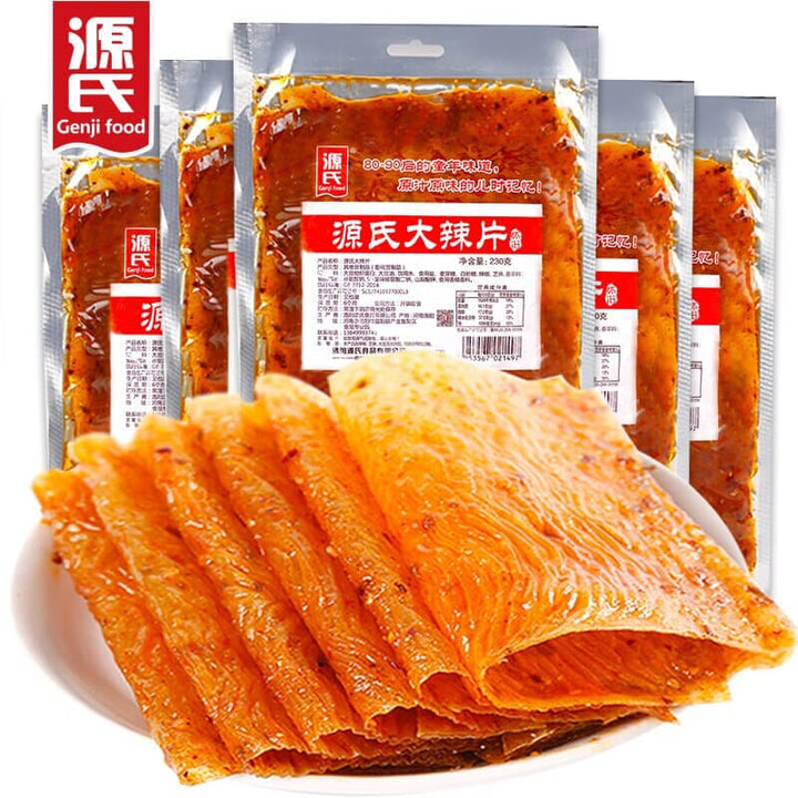源氏 老式大辣片 148克 /Bohnen Gluten Snack Klassik 148g Genji Food
