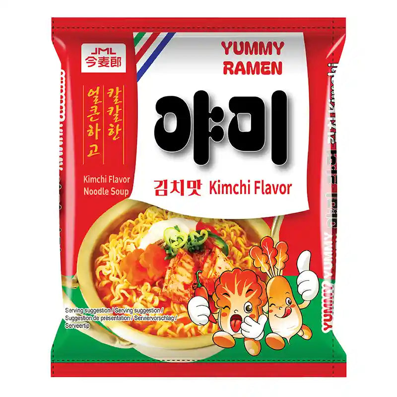 今麦郎 泡菜味 方便面 95克 /Instant Nudeln Kimchi Geschmack 95g JinMaiLang