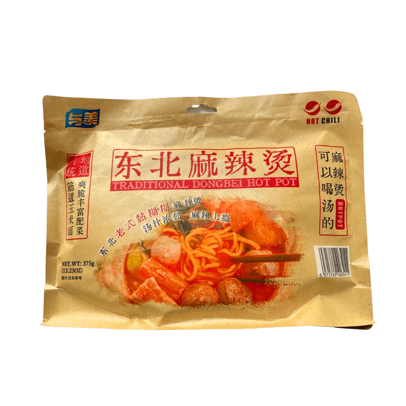 与美 东北麻辣烫 375克 /Hotpot aus dem Nordosten leicht scharf 375g YUMEI