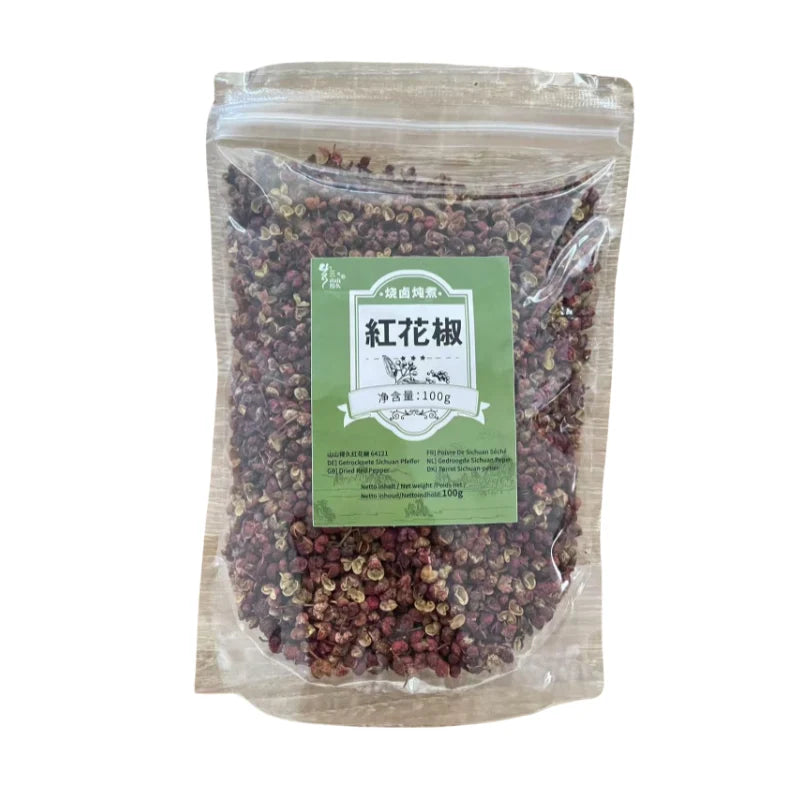 山山得久 红花椒 100克 /Getrocknete Sichuan Pfeffer 100g