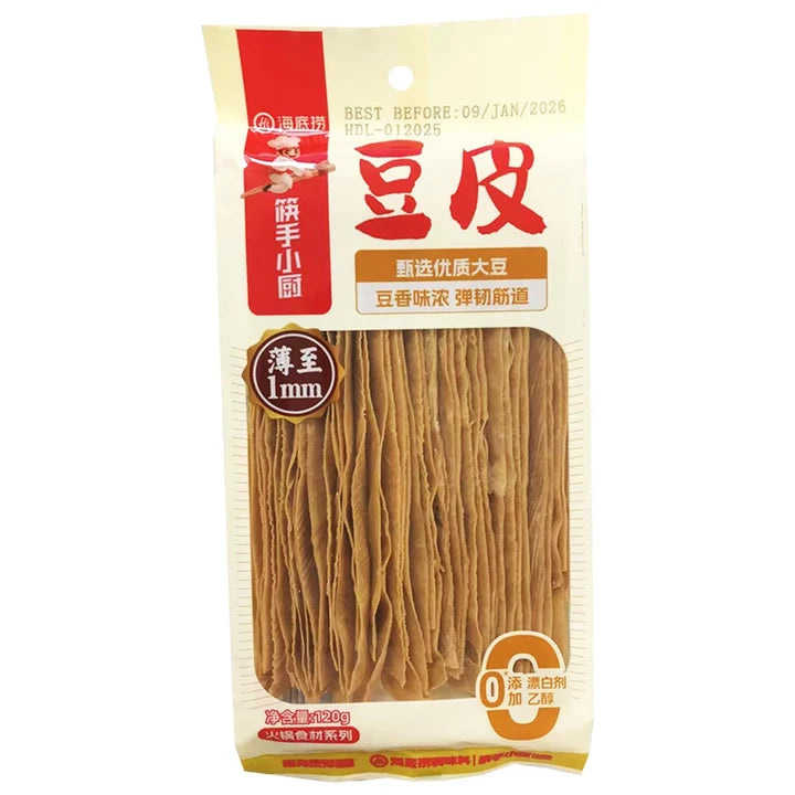 海底捞 豆皮 120克 /Getrockneter Sojagluten 120g HDL
