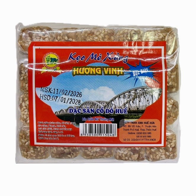 芝麻花生糖 400克 /Sesam Erdnussbonbons 400g KẸO MÈ XỬNG
