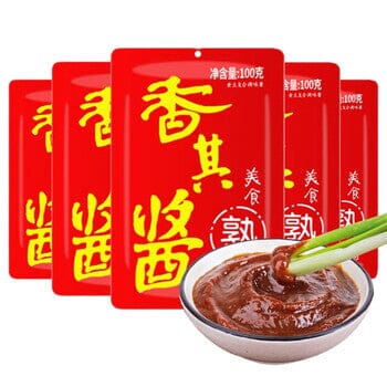 香其酱 熟酱美食 100克 /Schmackhafte Soße - Fertigsoße gekochte Sojabohnenpaste 100g