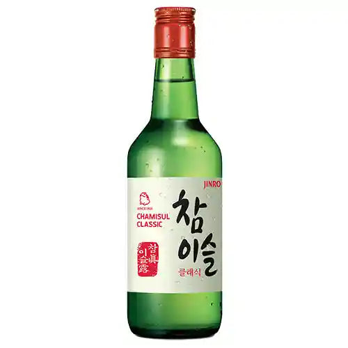 真露 竹炭酒20.1度 原味 350毫升 /Jinro Classic Soju 20.1% Vol. 350ml