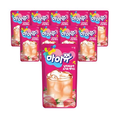 韩国 即饮桃子酸奶饮料 袋装 230毫升 /Koreanisches Pfirsichjoghurt 230ml Jardin