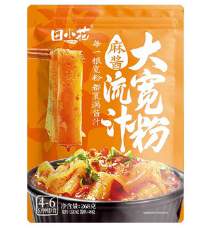 田小花 流汁大宽粉 麻酱味 268克 /Instant Breite Nudeln mit Sesampaste 268g TXH