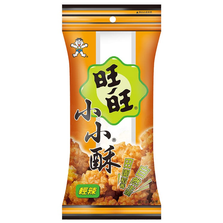 旺旺 小小酥 轻辣 60克 /Mini-Reiskräcker leicht scharf 60g WantWant