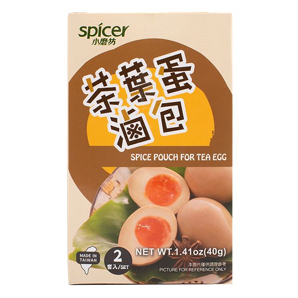 小磨坊 庙口小吃 茶叶蛋卤包 2包 /Gewürze Beutel für Tee-Ei 20g*2 XMF