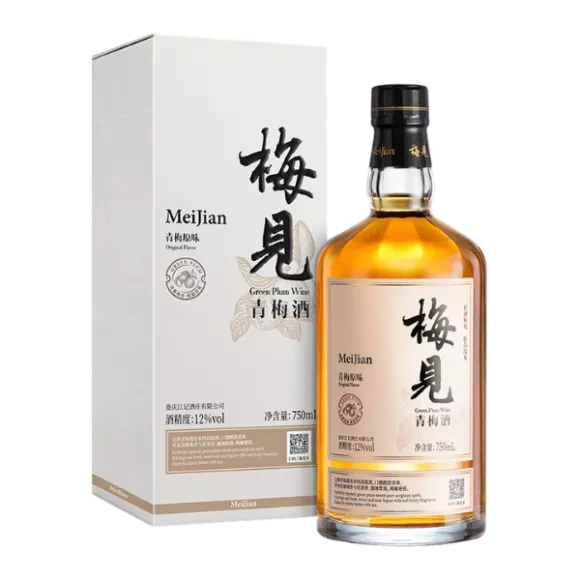 梅见 青梅酒 原味 12度 750毫升 / Grüner Pflaumen Wein 12% Vol. 750ml MEI JIAN