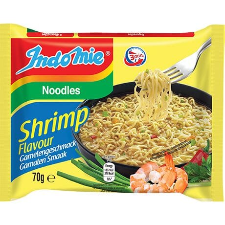 印尼 鲜虾味 方便面 70克/ Instant Nudeln Garnelen 70g Indomie