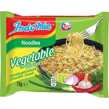 印尼 柠檬蔬菜味 捞面方便面 75克/Instant Nudeln Gemüse Limone Geschmack 75g Indomie
