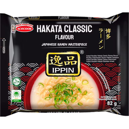 ACECOOK 日式拉面 博多豚骨风 82克 /Instantnudeln Ippin Tonkotsu Ramen 82g ACECOOK
