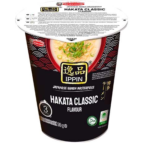 ACECOOK 逸品 博多经典风味 杯装  73克 /Instantnudeln Hakata Classic Ippin Becher 73g ACECOOK
