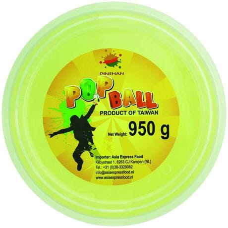 PINSHAN  爆爆波巴 荔枝 950克 /Popping Boba Litschi 950g PINSHAN