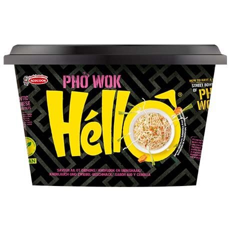 ACECOOK 方便面 蒜蓉洋葱炒河粉 碗装 76克 /Instantnudeln Knobl. Zwiebel Pho Wok Schüssel 76g ACECOOK