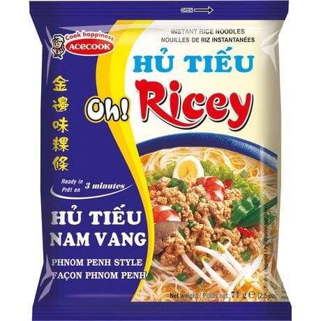 ACECOOK 金边味粿条米粉 71克 /Instantreisnudeln Nam Vang 71g ACECOOK