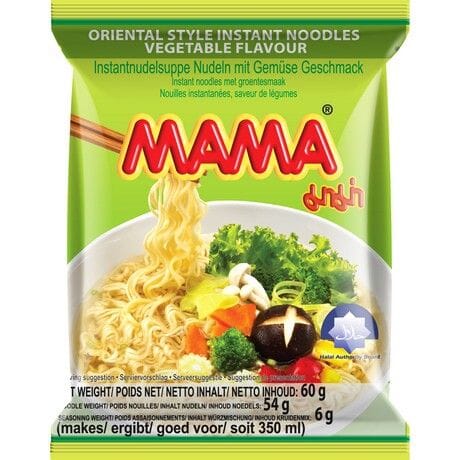 妈妈牌 东方风味方便面 蔬菜味 60克 /Instant Nudeln Gemüsegeschmack Vegetarisch Oriental Style 60g MAMA