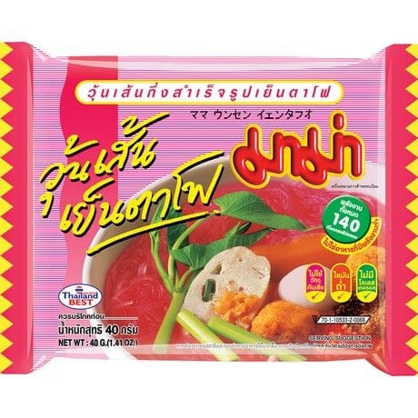 妈妈牌 东方风味方便粉丝 酿豆腐味 40克 /Instantbohnennudeln Glasnudeln YenTaFo Oriental Style 40g MAMA