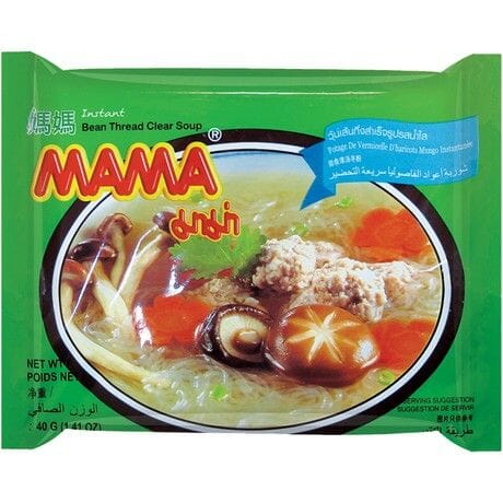 妈妈牌 东方风味方便面 即食清汤冬粉 40克 /Instantglasnudeln Suppe klar Oriental Style 40g MAMA