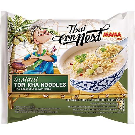 妈妈牌 泰式椰奶南姜汤 方便面 85克 /Instantnudeln Tom Kha TCN 85g MAMA