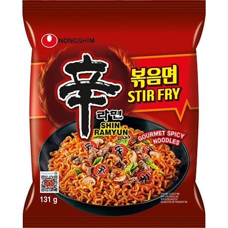 农心 干拌面 方便面 131克 /Instantnudeln Gebraten Shin Ramyun 131g NONGSHIM