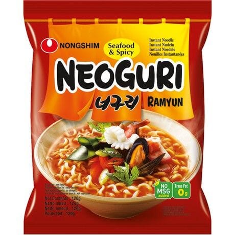 农心 辛拉面 香辣味乌冬面 120克 / Instantnudeln Seafood scharf Neoguri 120g NONGSHIM