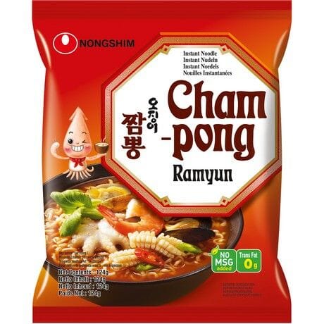 农心 杂锦辣海鲜面 124克 /Instantnudeln Champong Ramyun 124g NONGSHIM