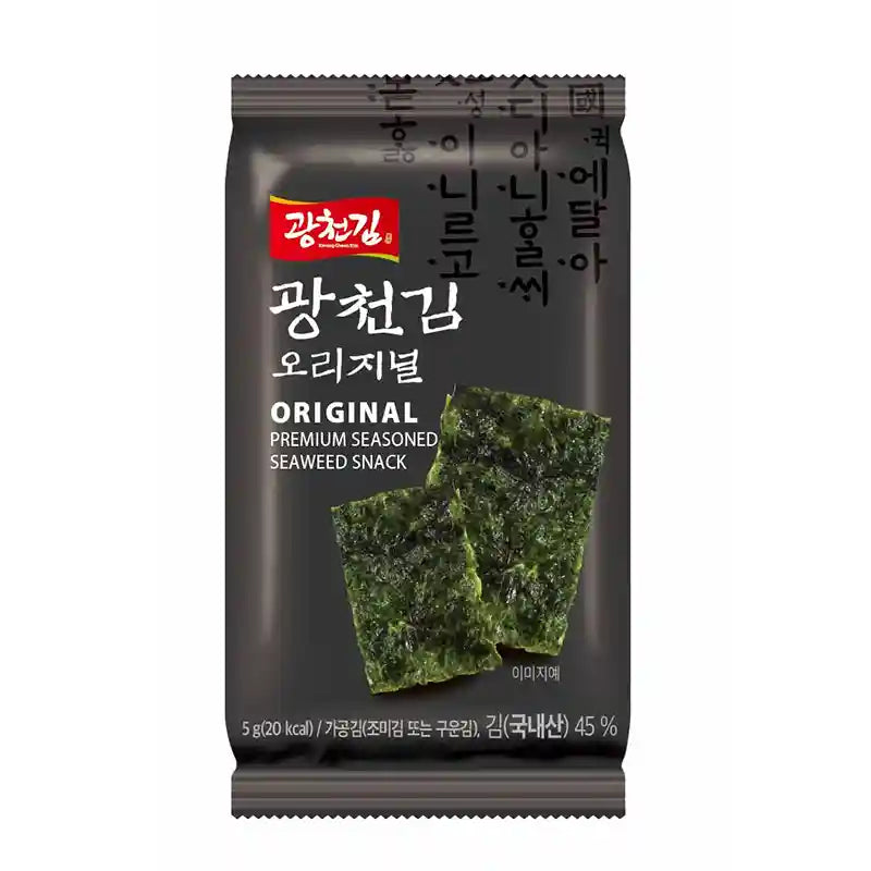 韩国 调味海苔 5克 /Gewürzte Algen 5g Kwangcheon