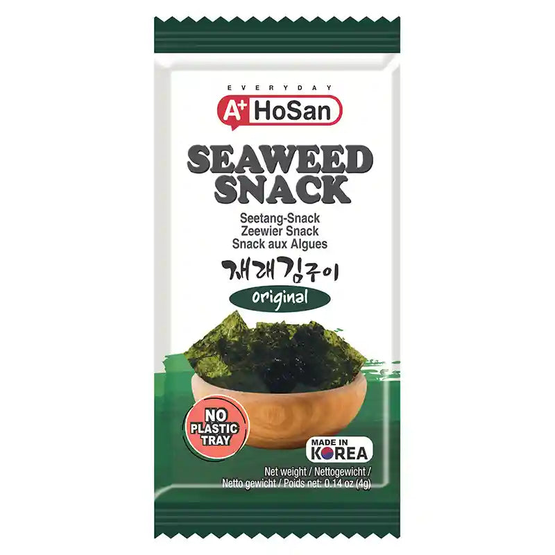 韩国 调味海苔零食 4克 /Algen-Snack Original 4g A+ HoSan